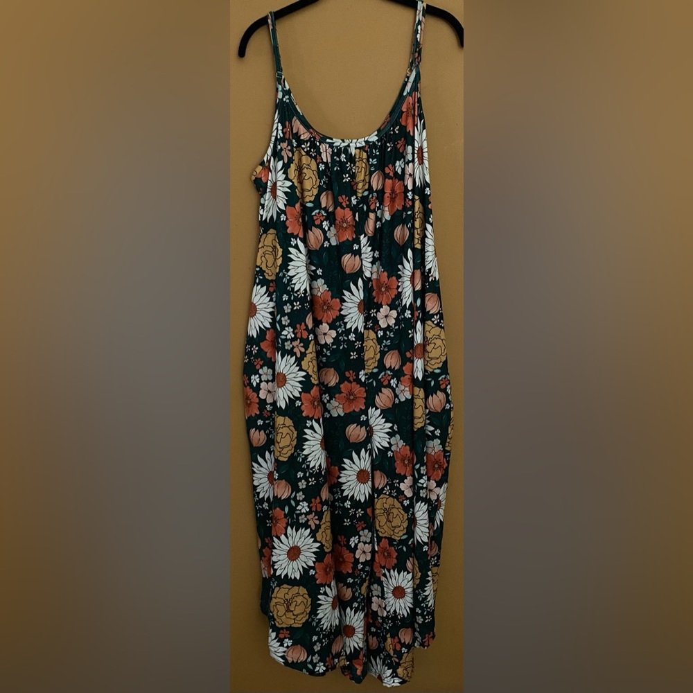 Shirley & Stone long floral romper.